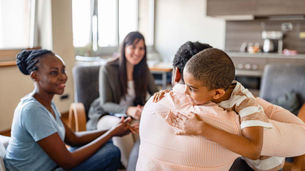 Children's play-based therapy and learning area.