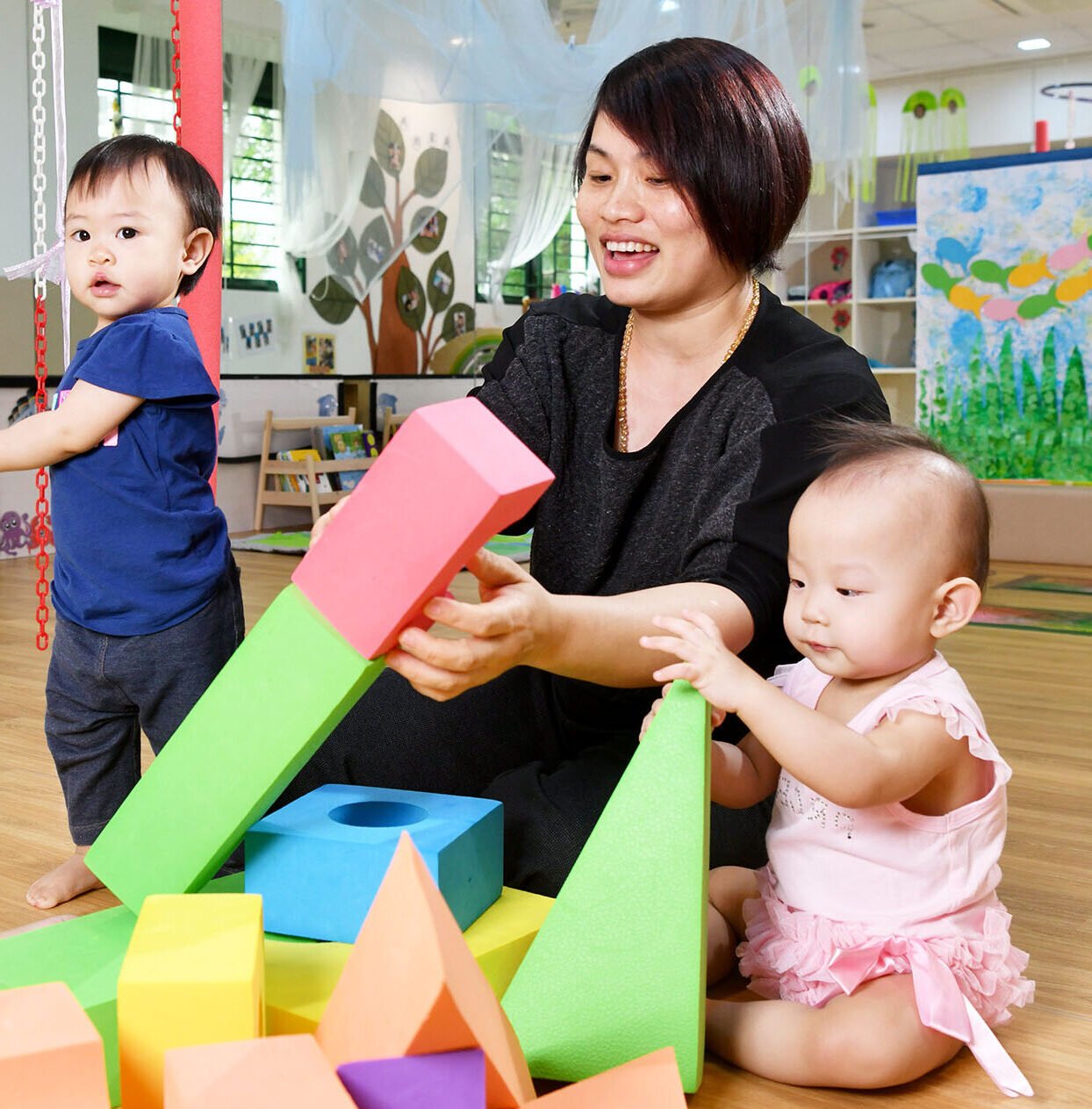 Children's play-based therapy and learning area.