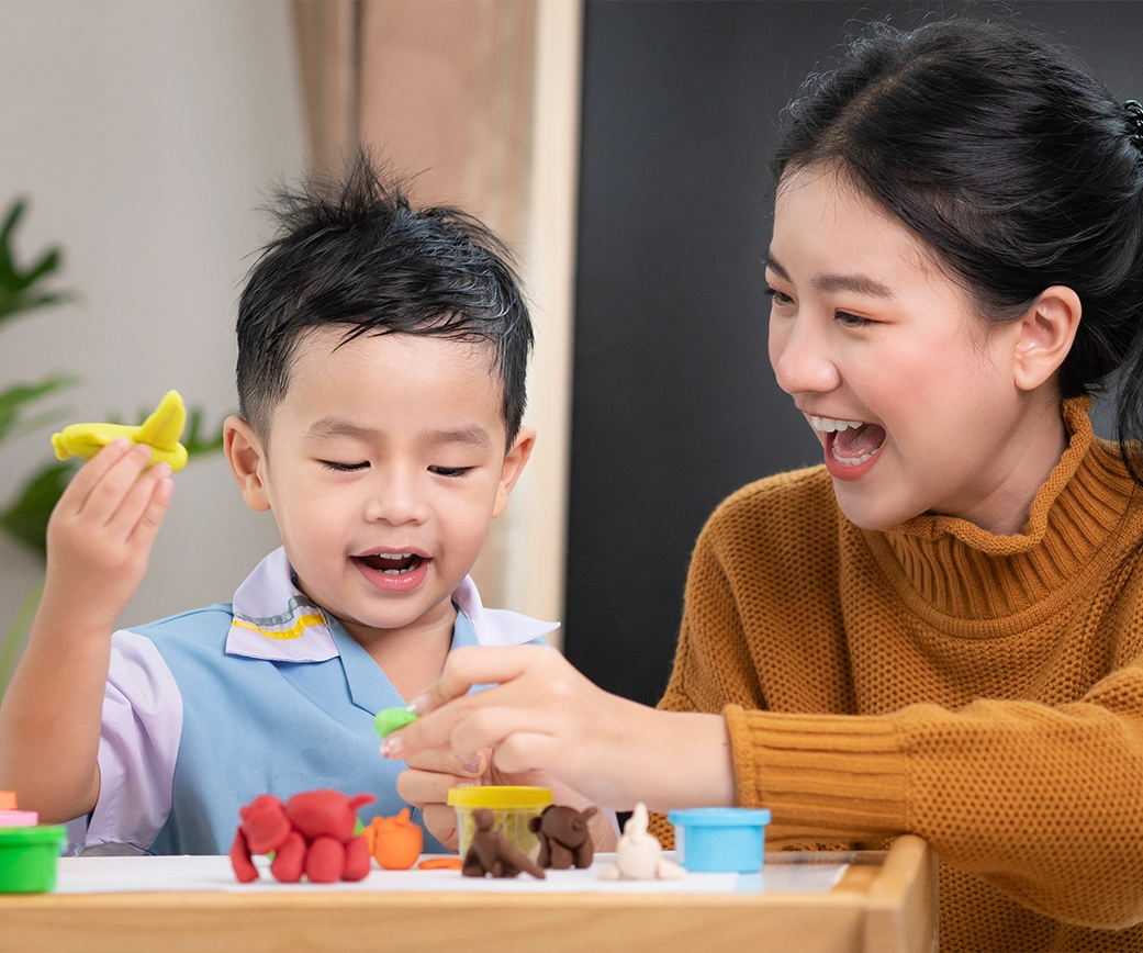 Children's play-based therapy and learning area.
