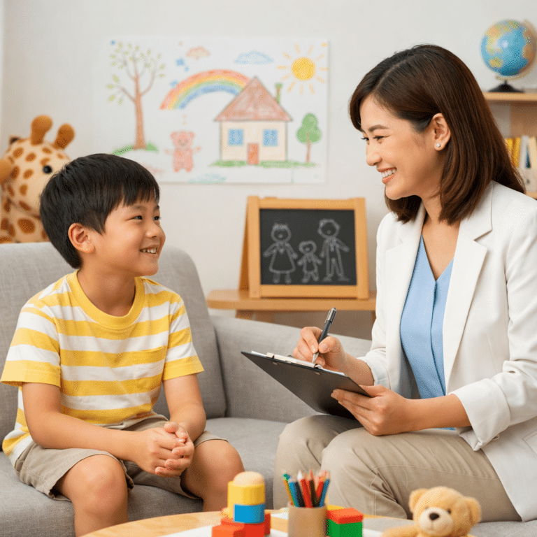 Clinical psychologist providing child psychology and child development support at Firststep Child Development Center in Kuala Lumpur