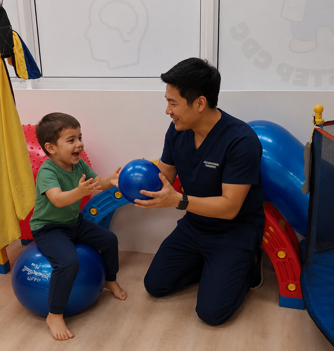 Pediatric Occupational Therapy for Children session at FirstStep