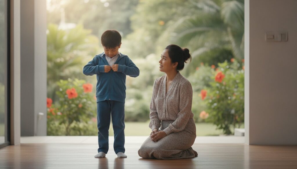 Self-Care Skills & Occupational Therapy: A Parent’s Guide to Independence in Malaysia